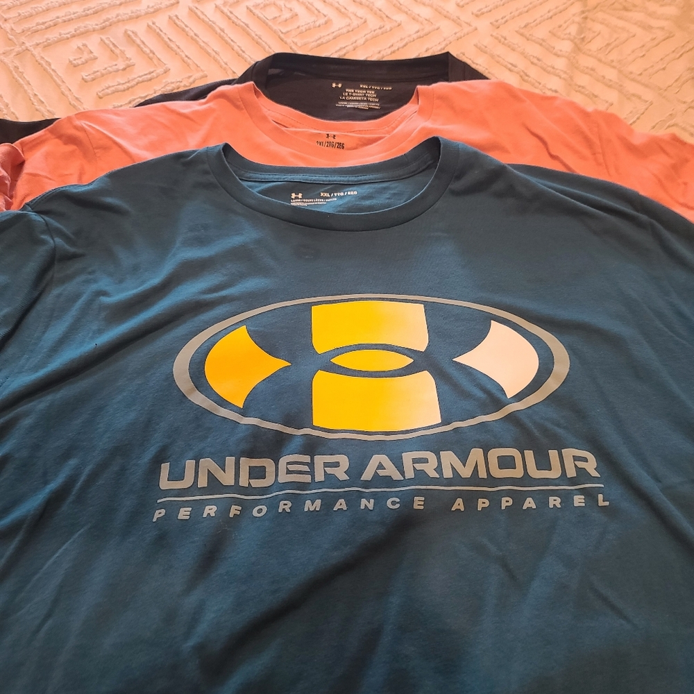 Set Of 4. Under Armour Men’s Short Sleeve Tee. Cl-1 - Picture 4 of 6